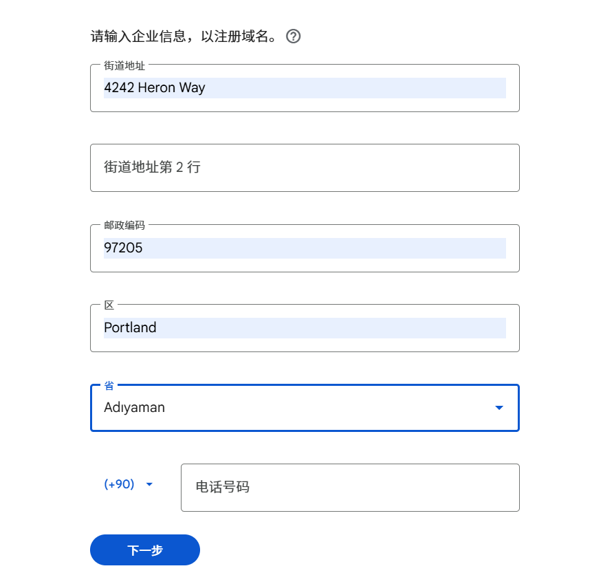 Google Workspace 注册低价域名教程，.com 等域名约 11 元，续费同价
